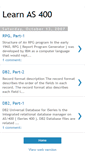 Mobile Screenshot of learn-as-400.blogspot.com