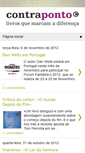 Mobile Screenshot of editoracontraponto.blogspot.com