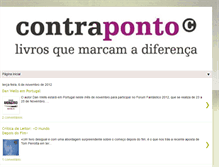 Tablet Screenshot of editoracontraponto.blogspot.com