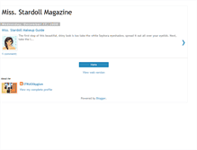 Tablet Screenshot of miss-stardoll.blogspot.com