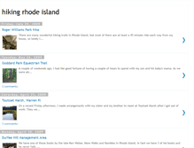Tablet Screenshot of hiking-rhode-island.blogspot.com