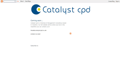 Desktop Screenshot of catalystcpd.blogspot.com