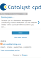 Mobile Screenshot of catalystcpd.blogspot.com