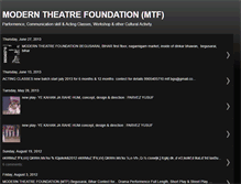 Tablet Screenshot of moderntheatrefoundation.blogspot.com