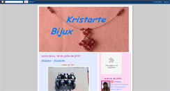 Desktop Screenshot of kristartebijux.blogspot.com