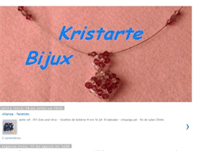 Tablet Screenshot of kristartebijux.blogspot.com