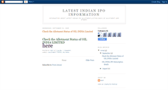 Desktop Screenshot of ipoplace.blogspot.com