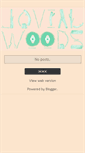 Mobile Screenshot of jovialwoods.blogspot.com