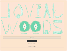 Tablet Screenshot of jovialwoods.blogspot.com
