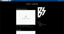 Desktop Screenshot of gamlegubber-border.blogspot.com