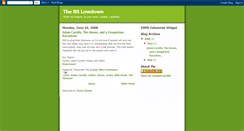 Desktop Screenshot of bslowdown.blogspot.com