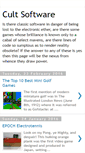 Mobile Screenshot of cultsoftware.blogspot.com