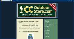 Desktop Screenshot of ccoutdoorstore.blogspot.com