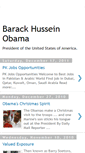 Mobile Screenshot of presidentobama-news.blogspot.com