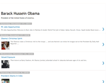 Tablet Screenshot of presidentobama-news.blogspot.com