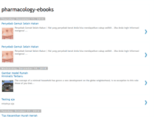Tablet Screenshot of pharmacology-ebooks.blogspot.com