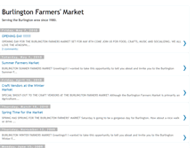Tablet Screenshot of burlingtonvtfarmersmarket.blogspot.com