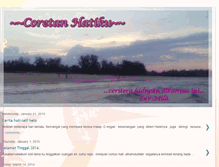 Tablet Screenshot of coretanhatimila.blogspot.com