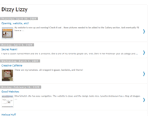 Tablet Screenshot of dizzylizzy13.blogspot.com