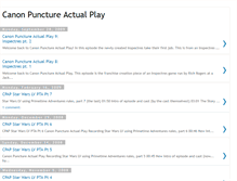 Tablet Screenshot of canonpunctureactualplay.blogspot.com