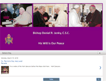 Tablet Screenshot of bishopdanielrjenky.blogspot.com