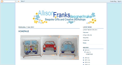 Desktop Screenshot of allisonfranksdm.blogspot.com