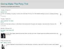 Tablet Screenshot of gonnamaketheponytrot.blogspot.com