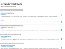 Tablet Screenshot of investidor-imobiliario.blogspot.com