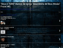 Tablet Screenshot of mateusdedeus.blogspot.com