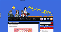 Desktop Screenshot of mayconsylva.blogspot.com