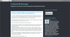 Desktop Screenshot of culturalbrokerage.blogspot.com