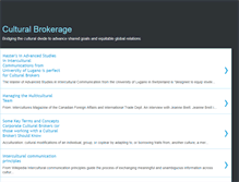 Tablet Screenshot of culturalbrokerage.blogspot.com