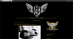 Desktop Screenshot of exclusivegameclothing.blogspot.com