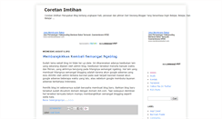 Desktop Screenshot of coretanimtihan.blogspot.com
