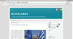 Desktop Screenshot of miscelaneanicohe.blogspot.com