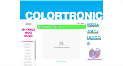 Desktop Screenshot of colortronic.blogspot.com