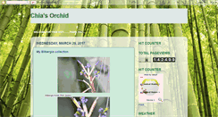 Desktop Screenshot of chiaorchid.blogspot.com