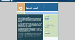 Desktop Screenshot of islands-travel.blogspot.com