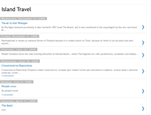 Tablet Screenshot of islands-travel.blogspot.com