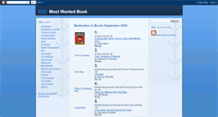 Desktop Screenshot of mostwantedbook.blogspot.com