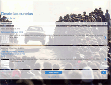 Tablet Screenshot of desdelascunetas.blogspot.com