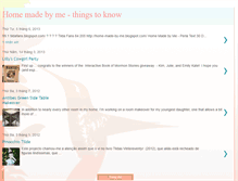 Tablet Screenshot of home-made-by-me.blogspot.com