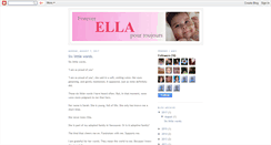 Desktop Screenshot of ellapourtoujours.blogspot.com
