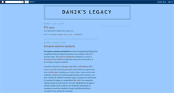 Desktop Screenshot of dan2klegacy.blogspot.com