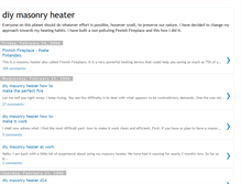 Tablet Screenshot of diymasonryheater.blogspot.com