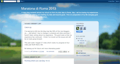 Desktop Screenshot of maratonadiroma2013.blogspot.com