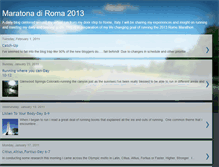 Tablet Screenshot of maratonadiroma2013.blogspot.com