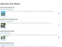 Tablet Screenshot of mommasfunworld.blogspot.com