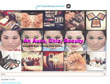 Tablet Screenshot of anaurachicbeauty.blogspot.com