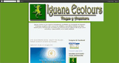 Desktop Screenshot of iguanaecotourshn.blogspot.com